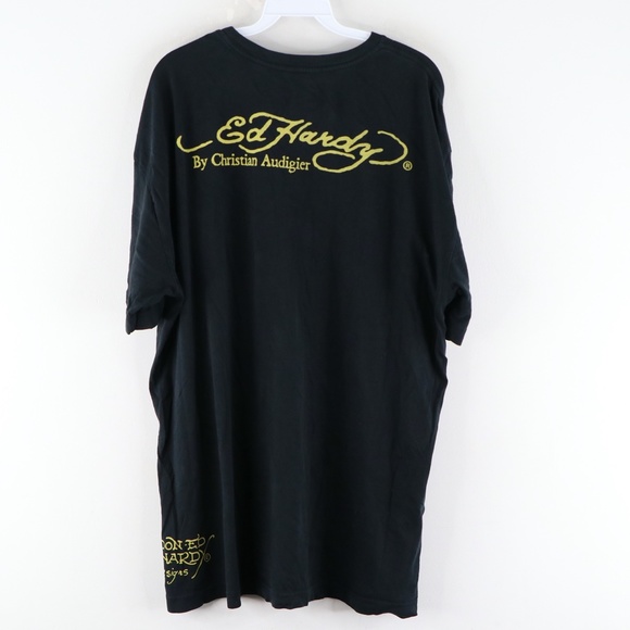 Vtg Ed Hardy Christian Audigier Eagle T Shirt - Picture 5 of 7